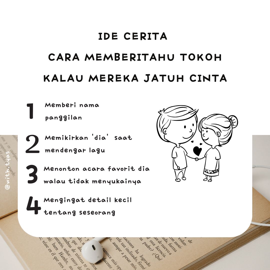 Ilustrasi menulis karakter buku yang kuat dan memikat